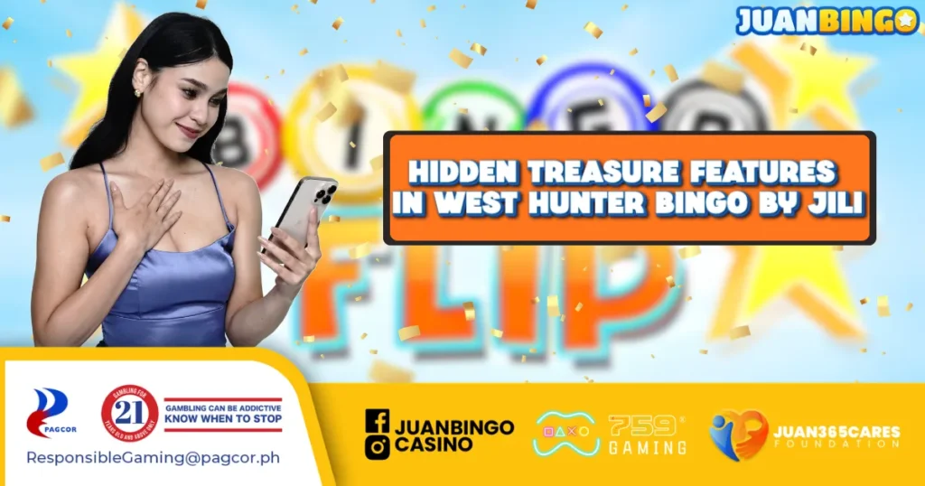 Hidden Treasure Features in West Hunter Bingo by JiLi